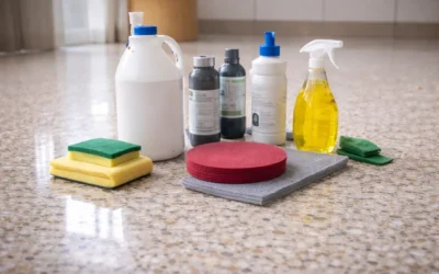 Productos para dar Brillo al Suelo de Terrazo