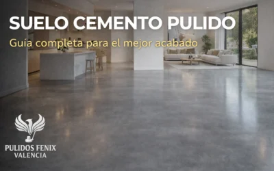 Suelo cemento pulido en Valencia