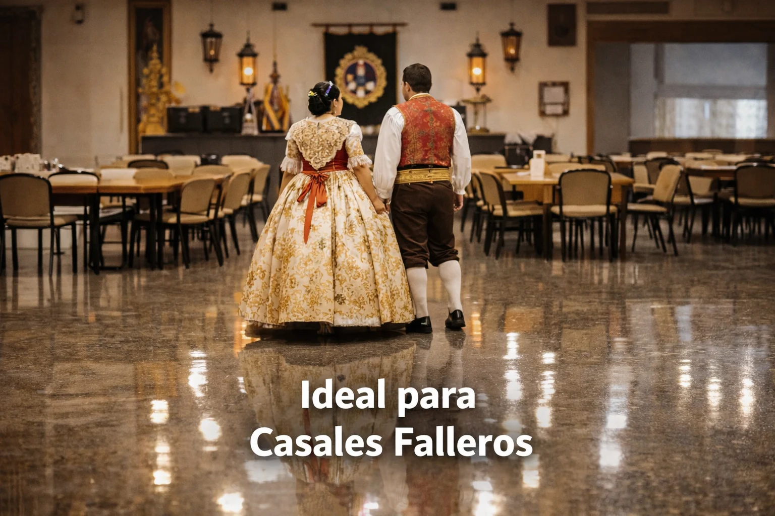 Reflejo de tradición fallera