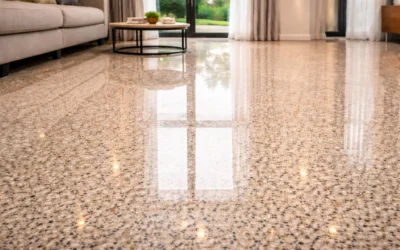 Cómo eliminar arañazos y desgaste en suelos de terrazo sin cambiarlo