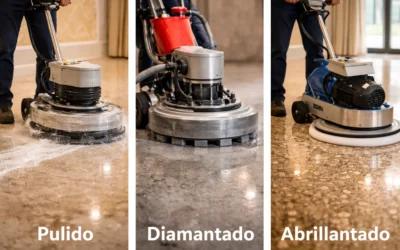 Diferencia entre Pulido, Diamantado y Abrillantado de Suelos